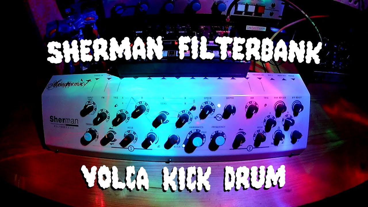 Sherman Filterbank vs Volca Kick Drum