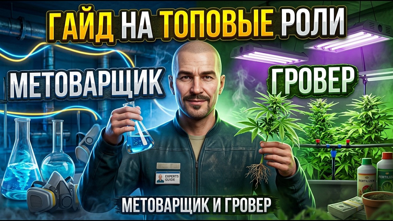 ГАЙД ИЛИ КАК ИГРАТЬ НА МЕТОВАРЩИКЕ НА DARKRP