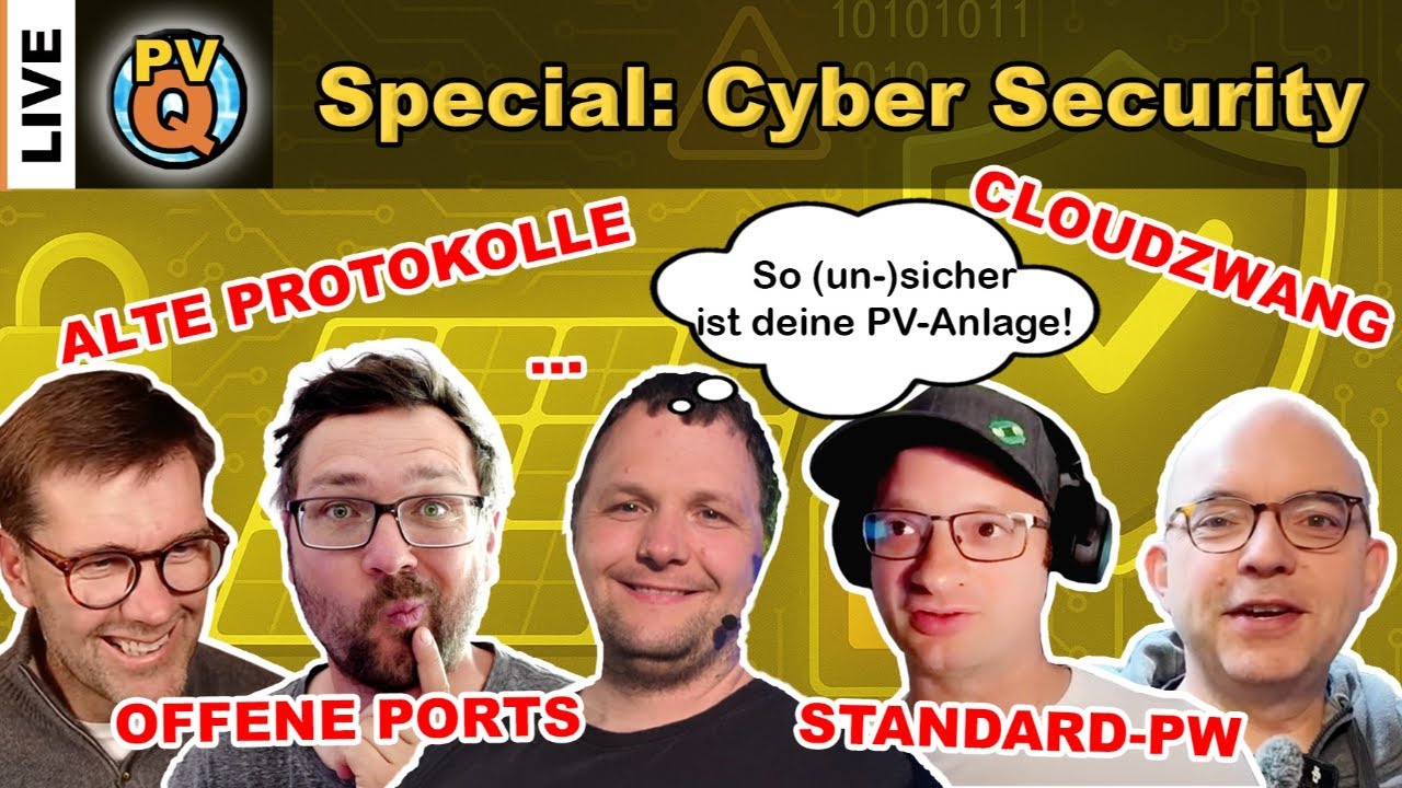 Live PV-Quartett – Special: Cyber Security ☁️🔐☠️