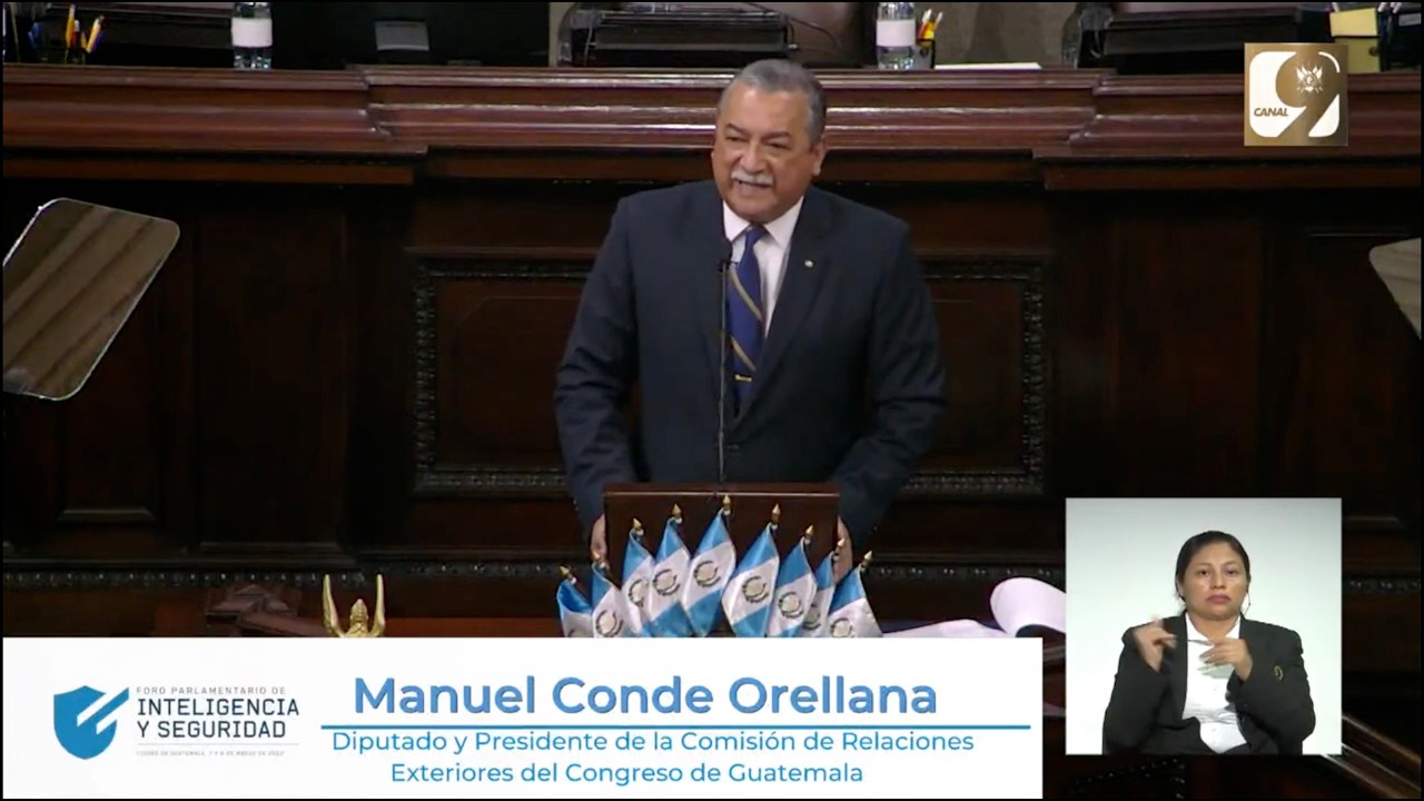 Regional Security and North Border- Hon. Manuel Eduardo Conde Orellana