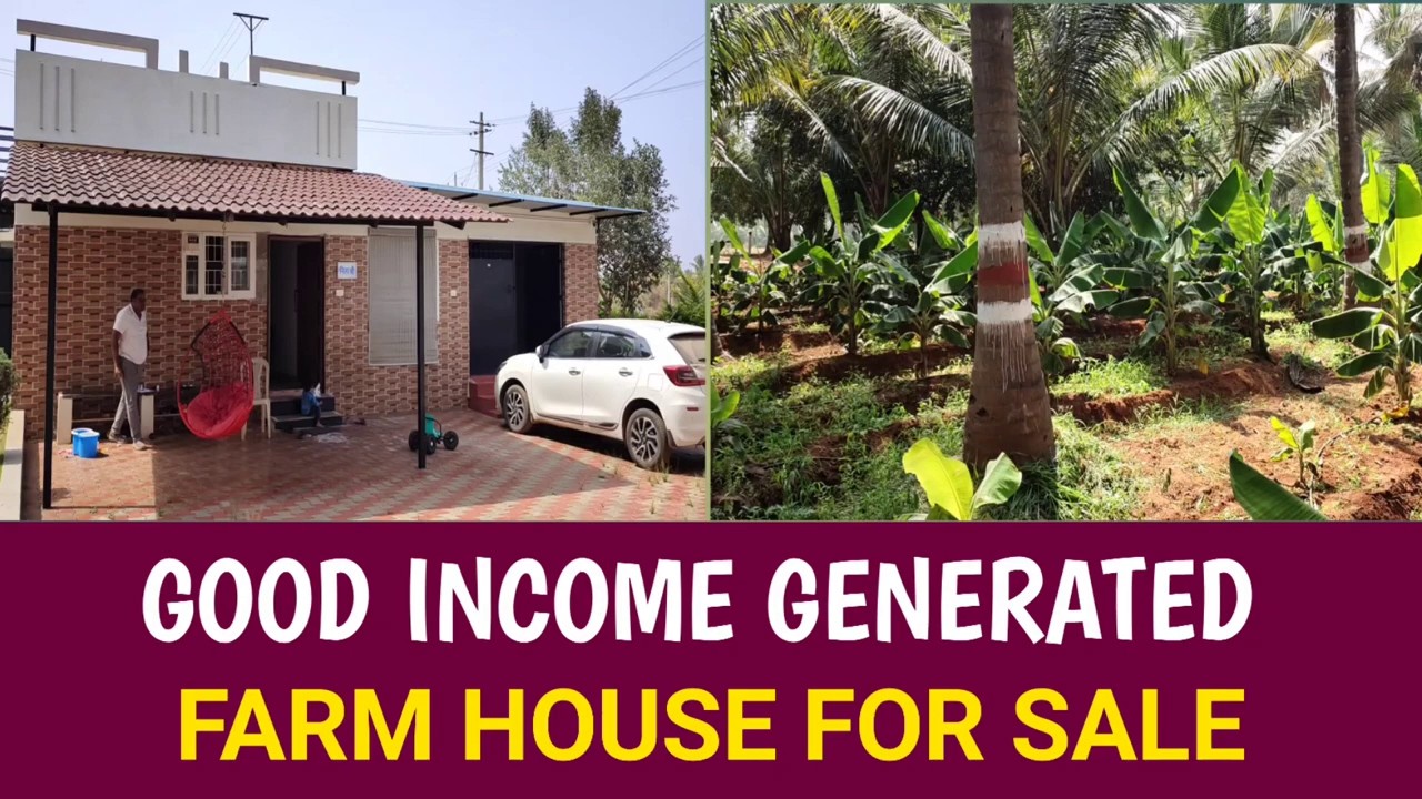 Good Income Generated 3.02 Acres Farm House For Sale | 55 Km From Mysore | Investment Property
