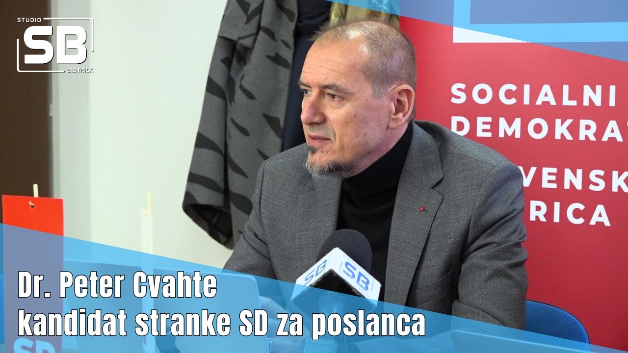 Dr. Peter Cvahte kandidira za poslanca v Državni zbor