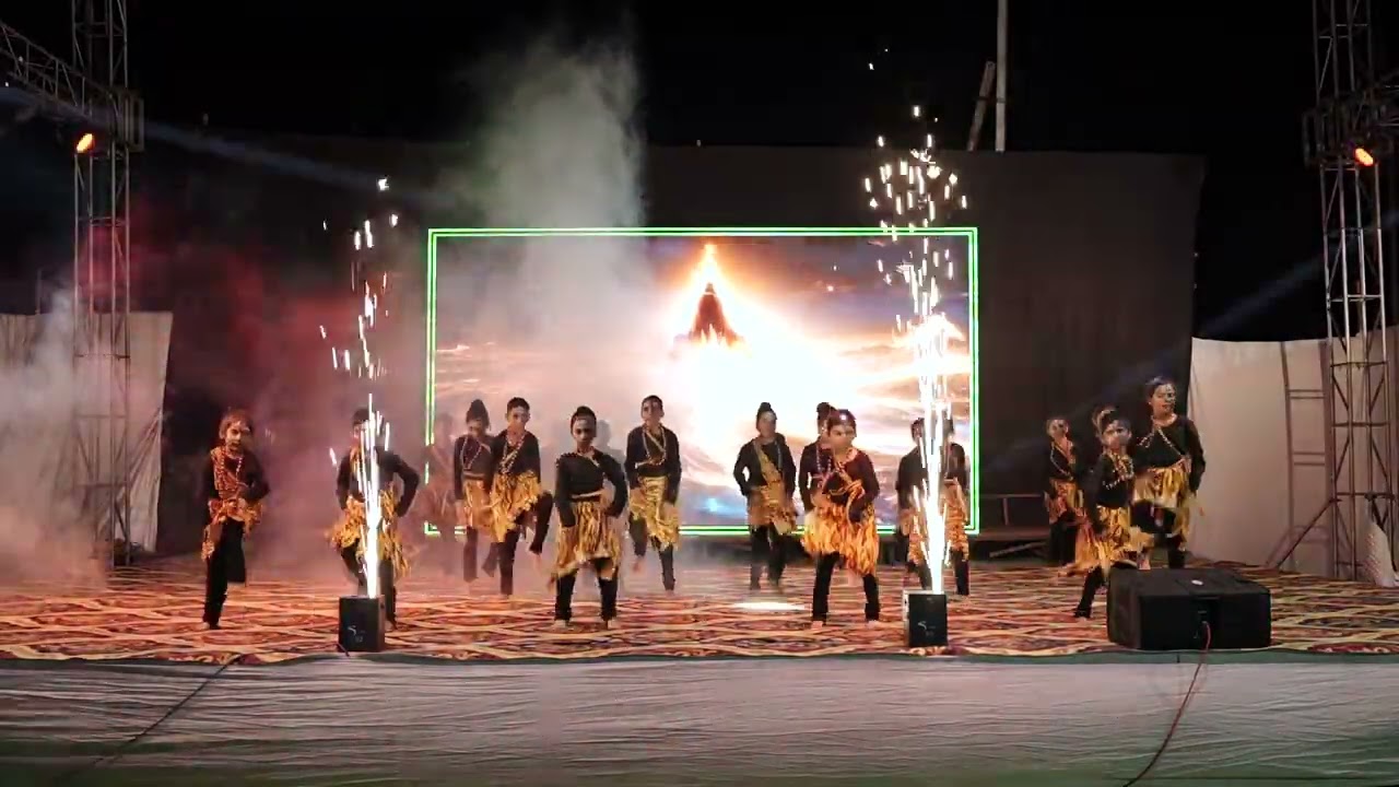 AGHORI DANCE by class  3RD || 4th Annual Function  || Day-1 ||
