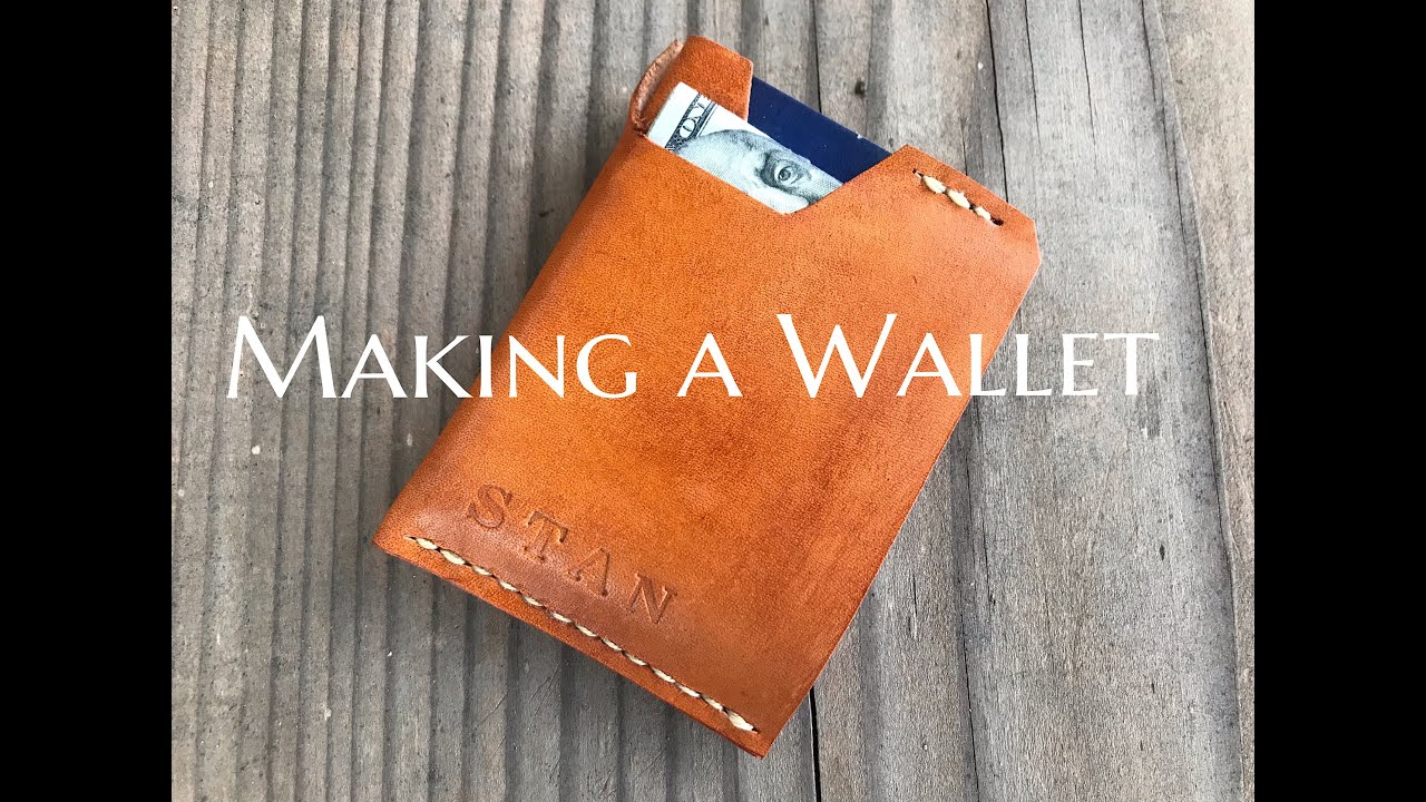 Making a StanCrafted minimalist wallet