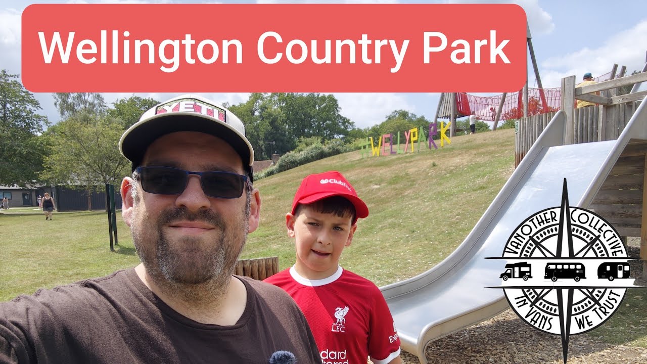 Tour and review of Wellington Country Park Campsite and Park | Vanother Collective