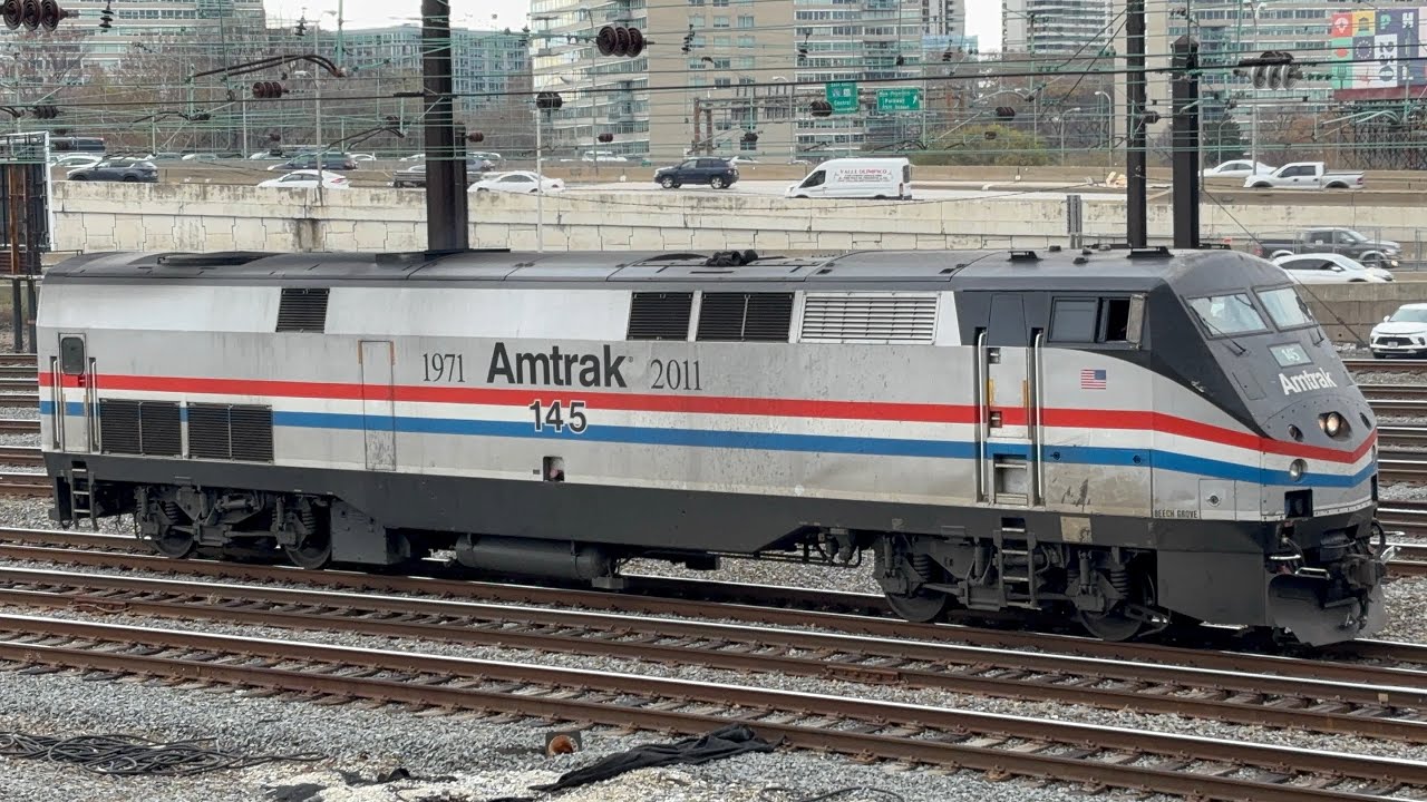 (11/22/25) Another great day at Philadelphias 30th St Station ft. Amtrak 145, 642, and M403