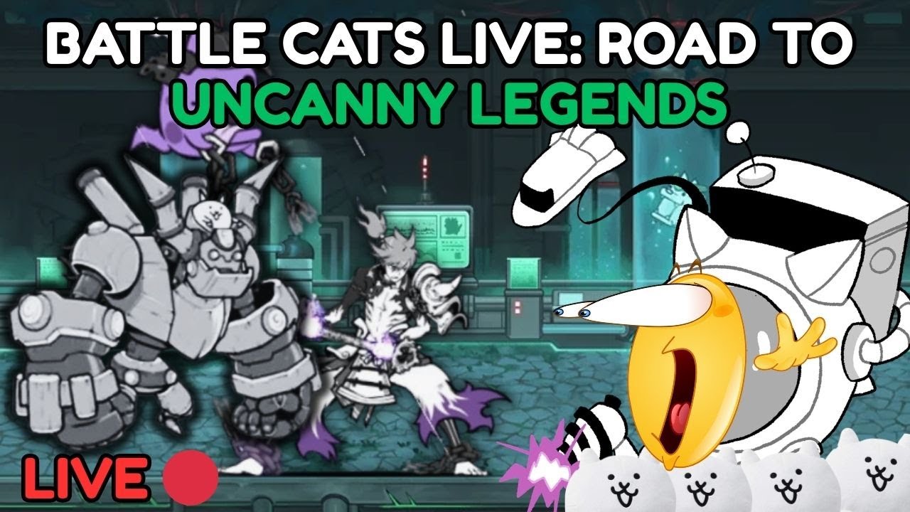 BATTLE CATS ROAD TO UL WITH SPACE CAT VI LIVE 🔴