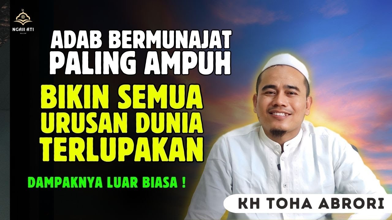 Ingin Hati Tenang & Pikiran Damai? INI RAHASIA ORANG HATINYA TENANG‼️ KH Toha Abrori