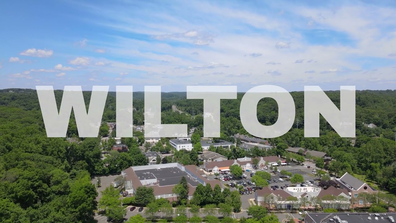 Wilton Connecticut - Aerial Footage