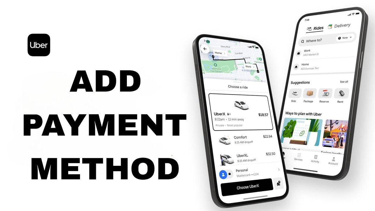 How To Add Payment Method On Uber App | Step By Step