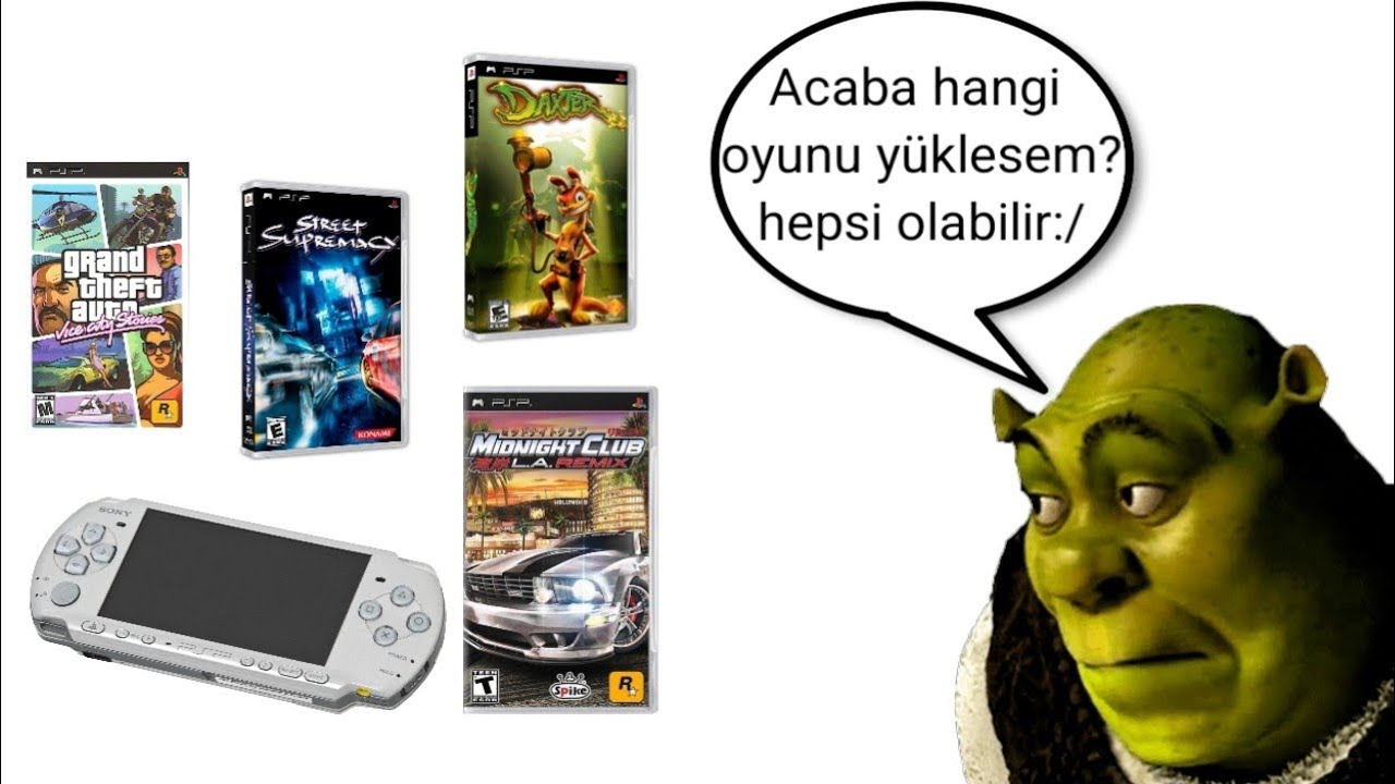 PSP'ye oyun, müzik, resim ve video nasıl aktarılır? 