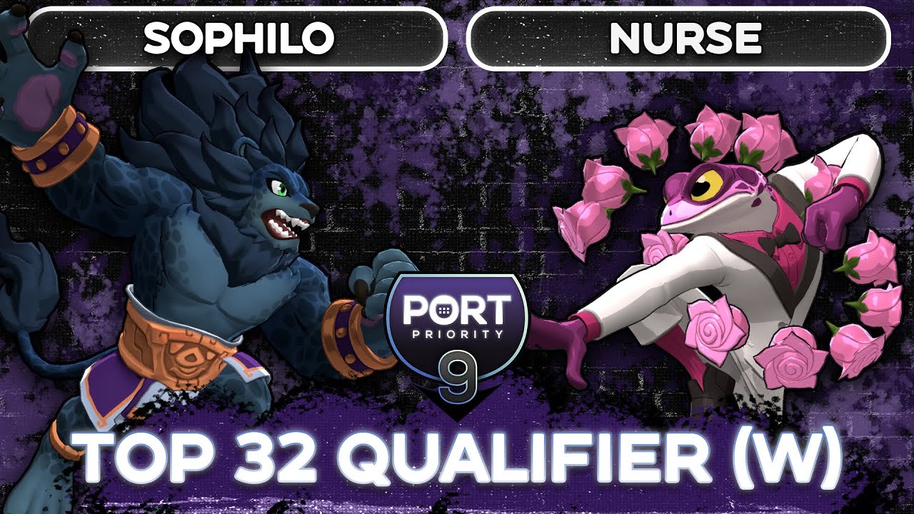 Port Priority 9 Rivals 2 - Sophilo (Zetterburn) VS Nurse (Ranno) - Top 32 Qualifiers [W]