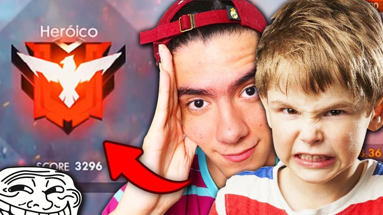 NIÑO RATA SE CREE THEDONATO! 😂 *lo trolleo* MOMENTOS GRACIOSOS FREE FIRE