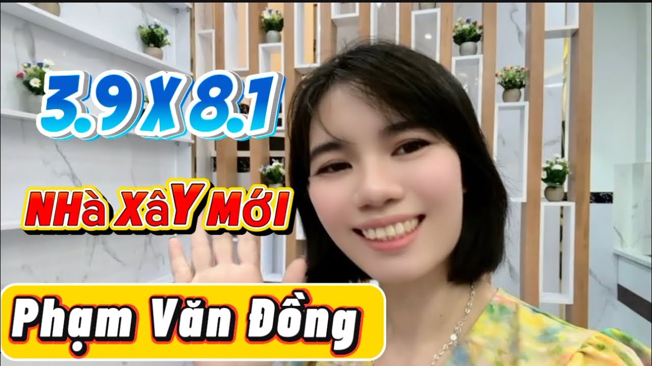 Bán Nhà Xây Dựng Mới Lô Góc Không Lộ Giới Cạnh Phạm Văn Đồng Giáp Công Viên Gia Định bds sài gòn 