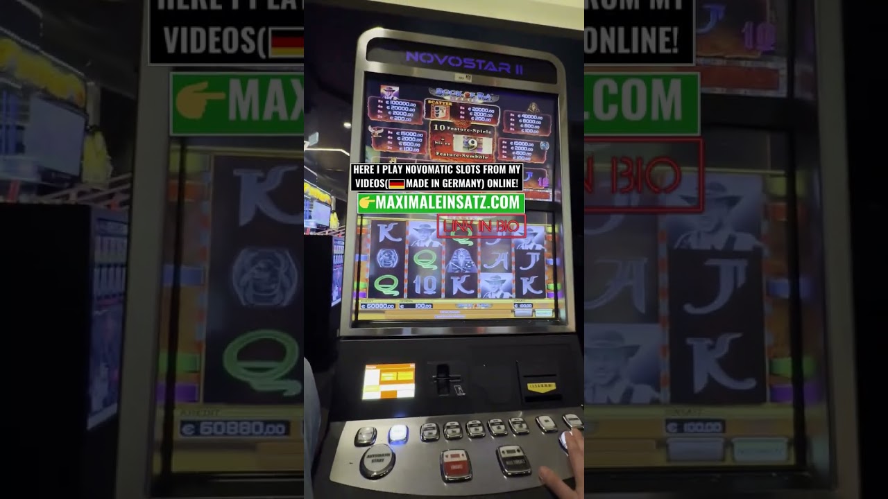 ÜBER 60.000€ auf dem Novomatic Spielautomaten #maximaleinsatz
