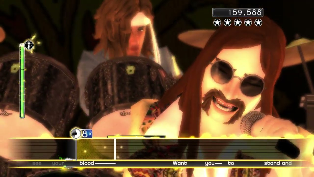 Rock Band 2 (PS3) - Iron Maiden (Live) VOCALS FC