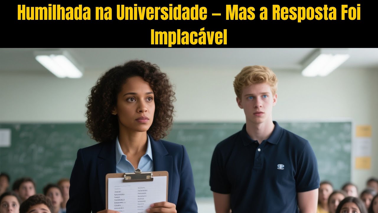 Eles Humilharam a Professora no 1º Dia… Mas Não Sabiam Quem Ela Era