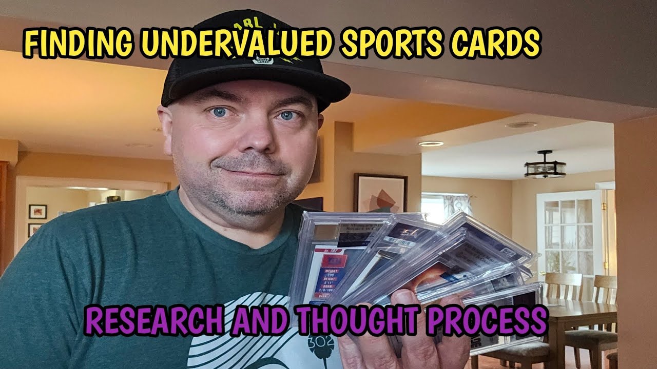 SPORTS CARDS.  FINDING UNDERVALUED CARDS.  BUYING TO FLIP FOR MONEY TO BUILD YOUR COLLECTION.