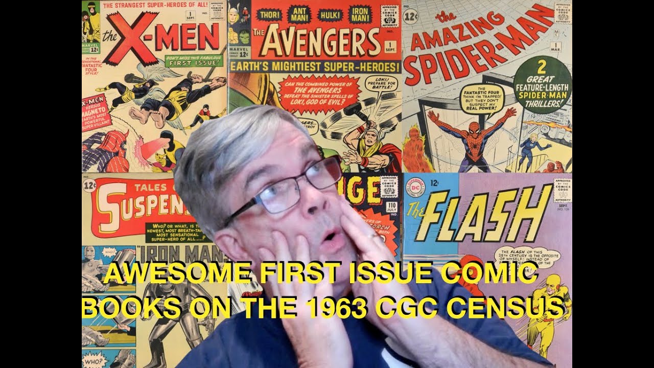 Awesome First Issue Comic Books on the 1963 CGC Census