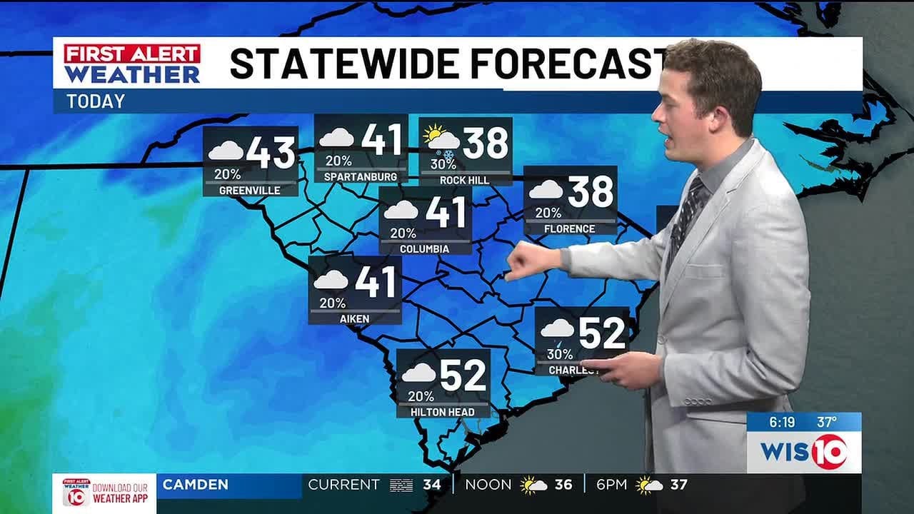 FIRST ALERT: A cloudy and cold Thursday for the Midlands