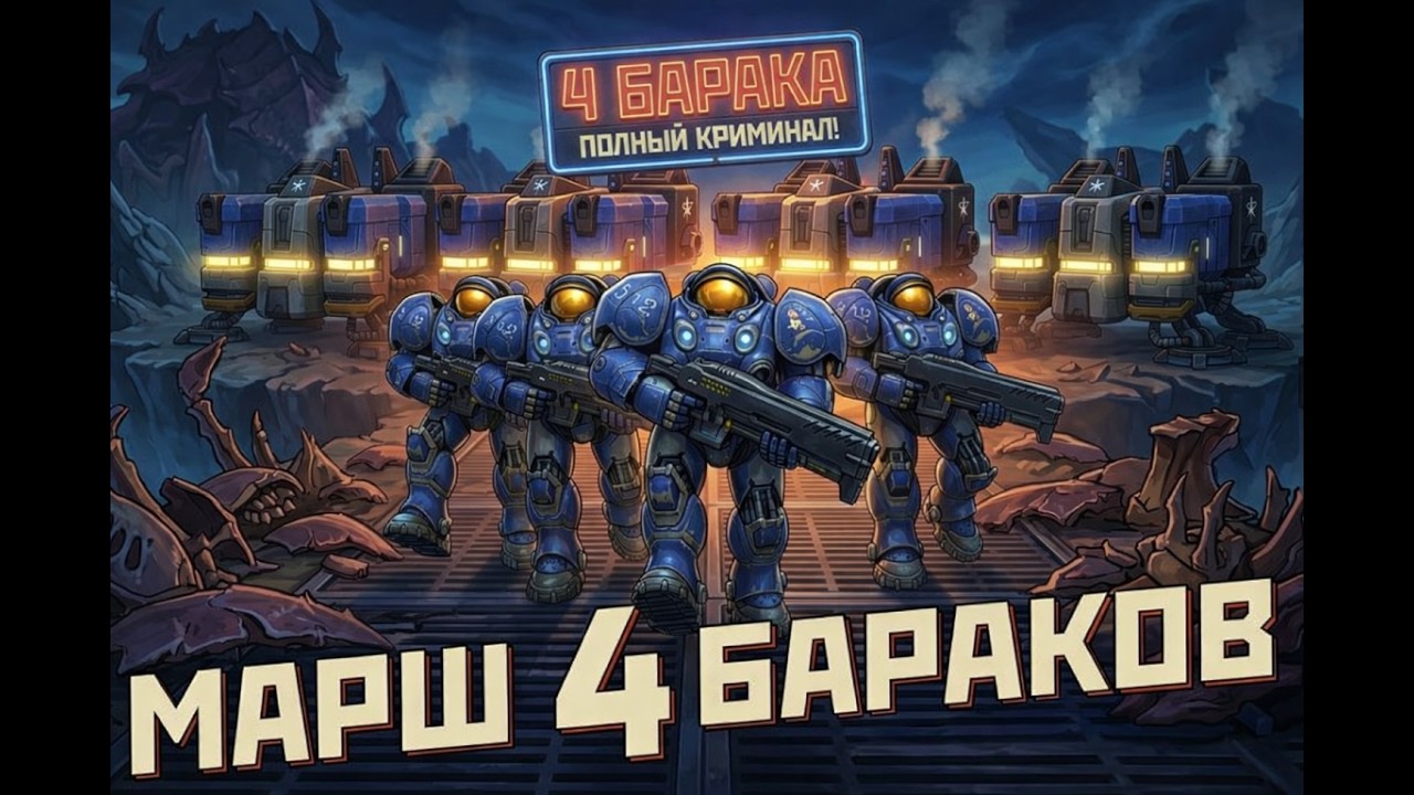 4 Barracks Terran March (Марш 4 Бараков)