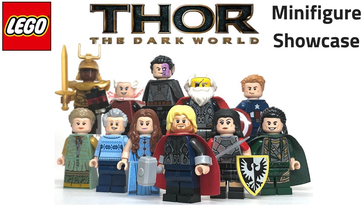 LEGO THOR: THE DARK WORLD Minifigure Showcase - Road to Avengers: Endgame