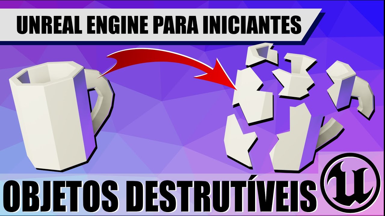 Objetos QUEBRÁVEIS na Unreal Engine [Chaos Destruction e Apex Destruction]