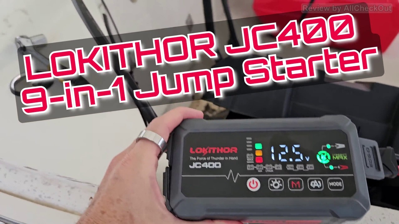 LOKITHOR JC400 Review — 9-in-1 Jump Starter, Battery Charger, Power Bank & More