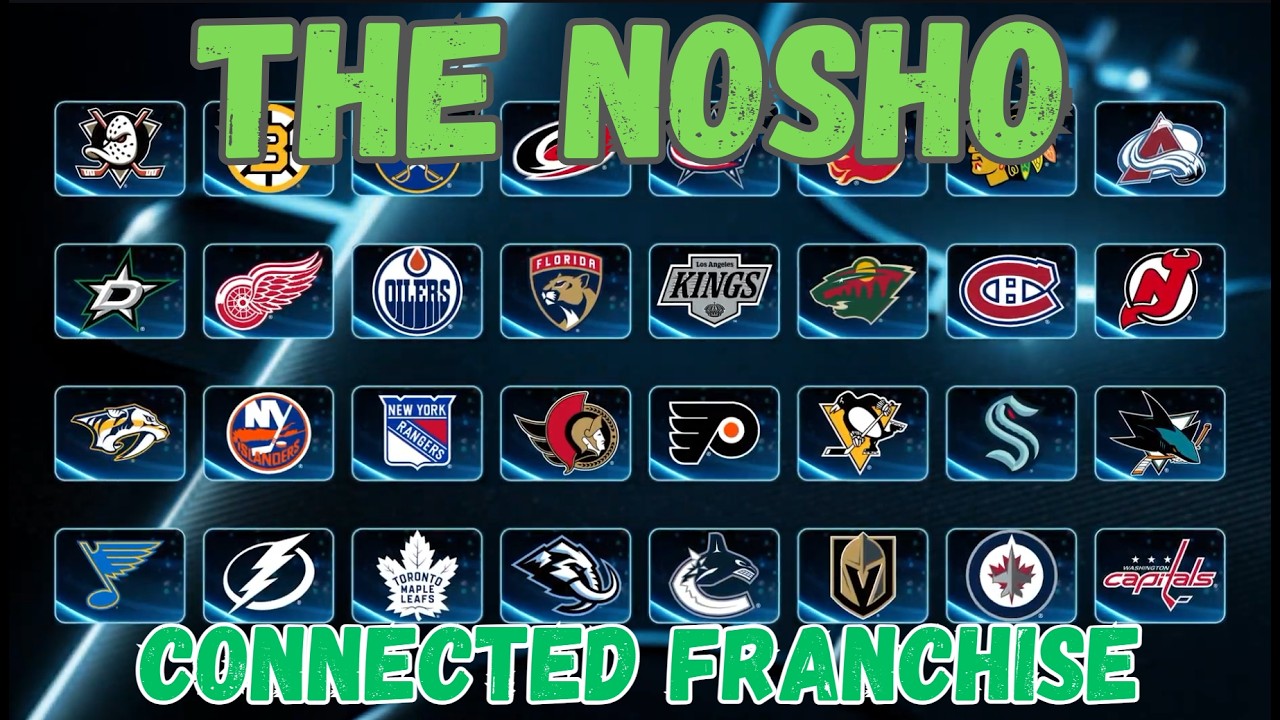 ЛУЧШАЯ КОМАНДА В CONNECTED FRANCHISE В NHL 27: THE NOSHO LEAGUE