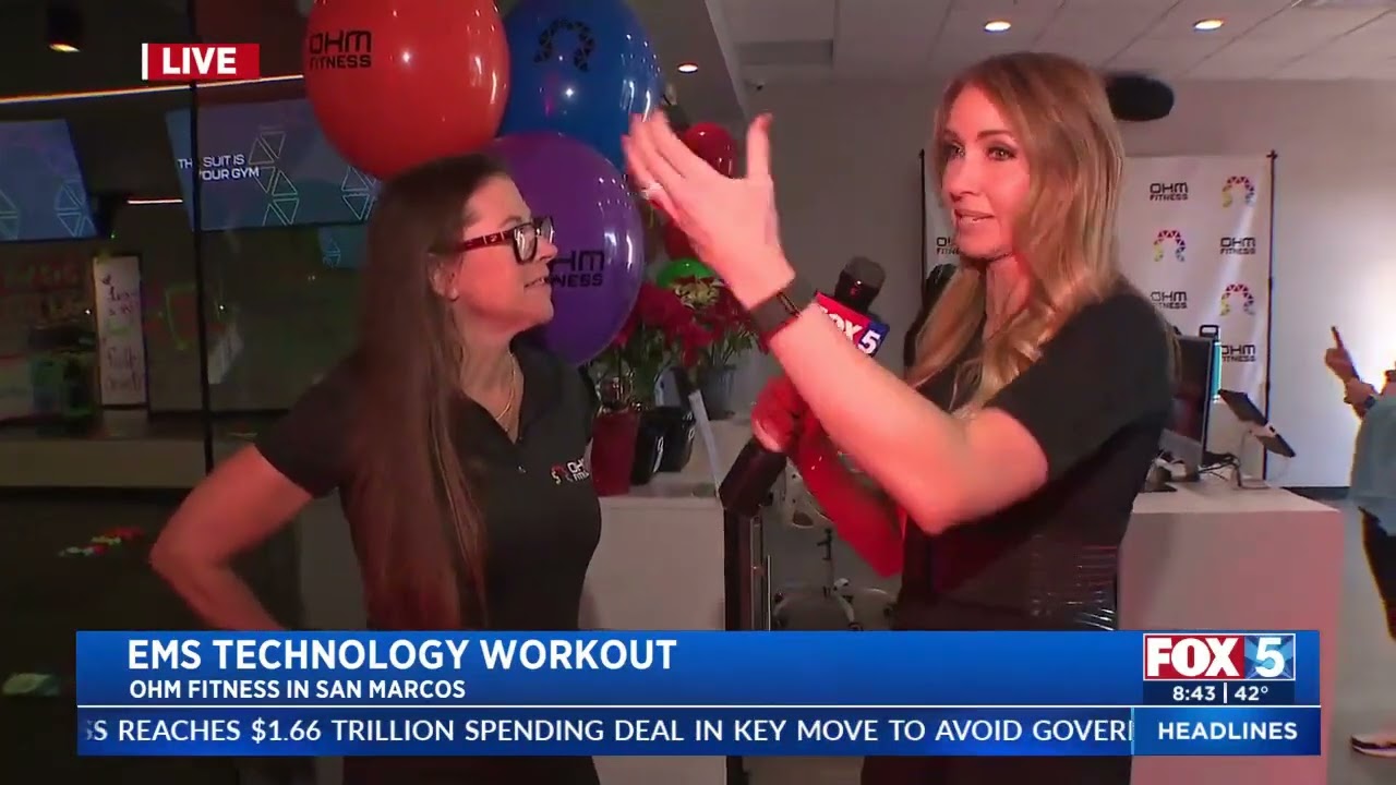 FOX Segment Previewing OHM Fitness Studio c3 Communications secured via Public Relations