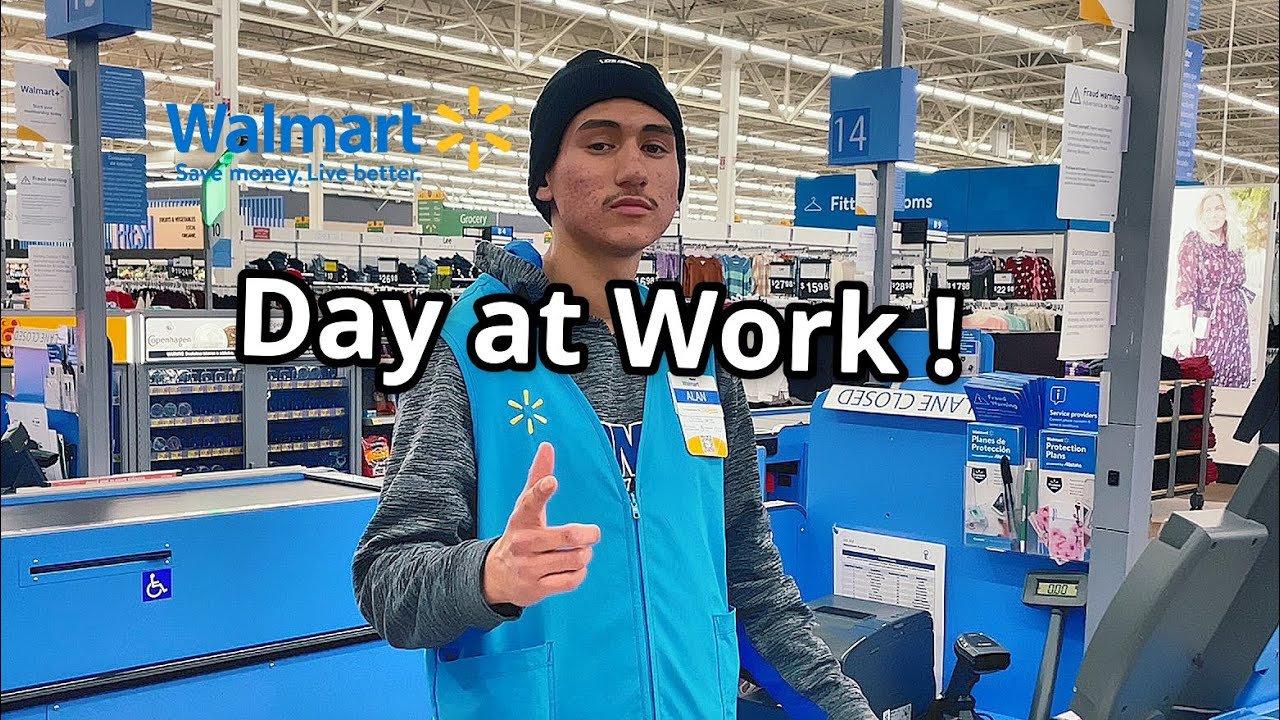 Day in the life at Walmart as Cashier