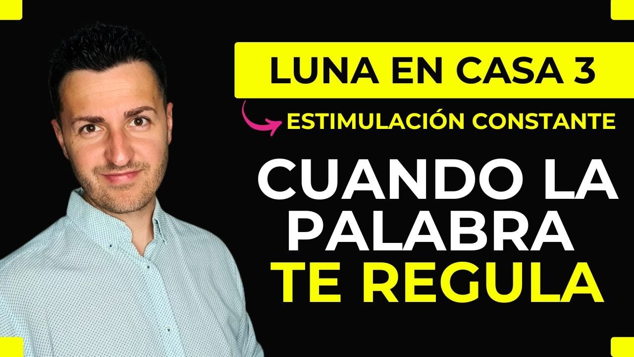 🌙 Luna en Casa 3: significado emocional, mente inquieta y necesidad de comunicación 🌙