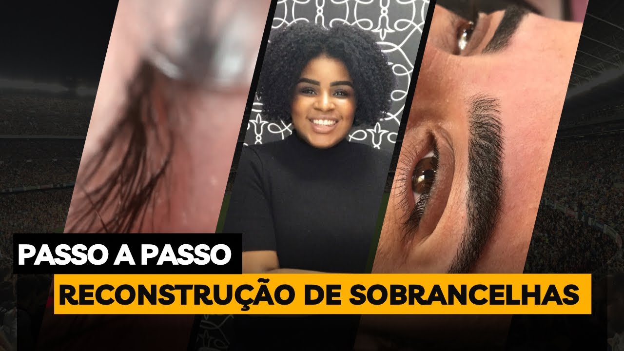 Reconstrução de sobrancelhas #passoapasso #sobrancelha #tutorial