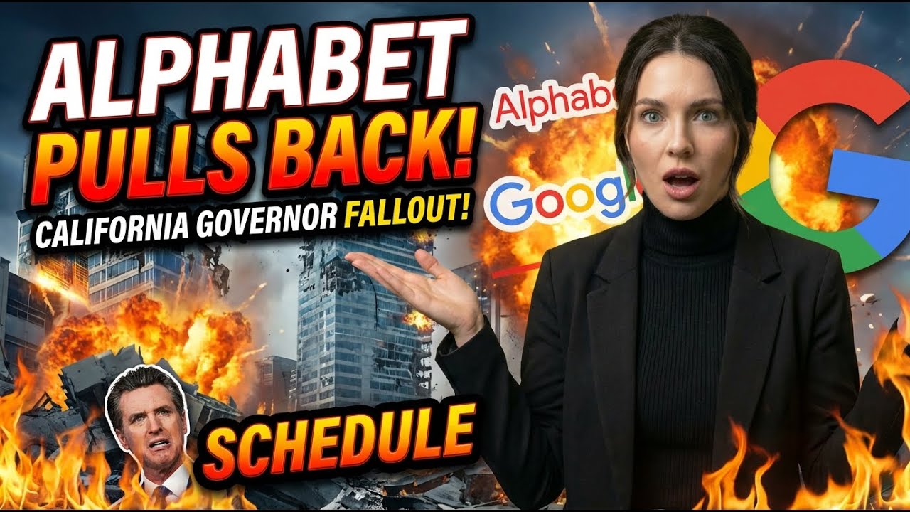 Silicon Valley BREAKS: California Governor EXPLODES After Alphabet’s Silent Exit