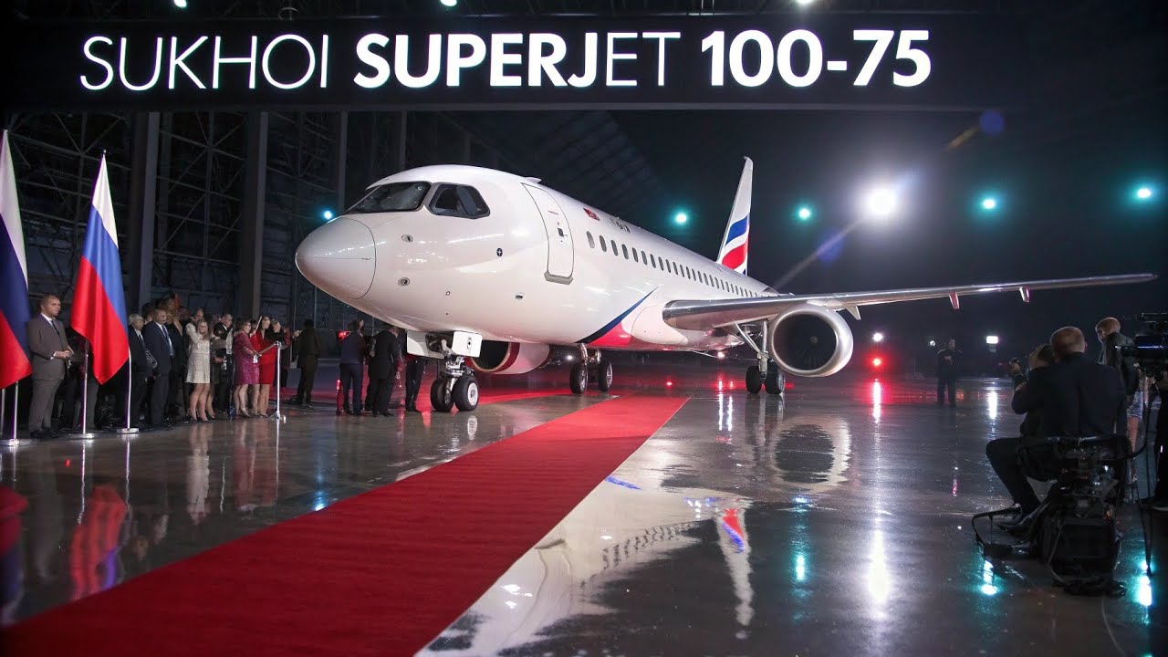 ШОК! Sukhoi Superjet 100-75 — Возрождение Российской Авиации или Самый Смелый Проект Века? 🇷🇺✈️