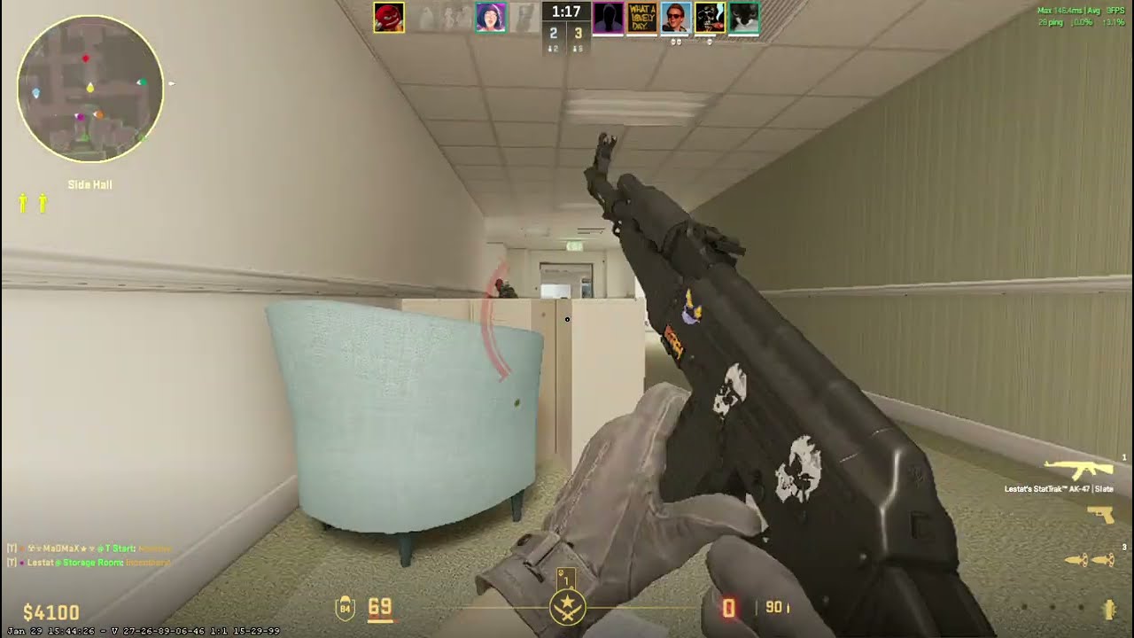 my mate turns into an alternate as my pc struggles to run counter strike 