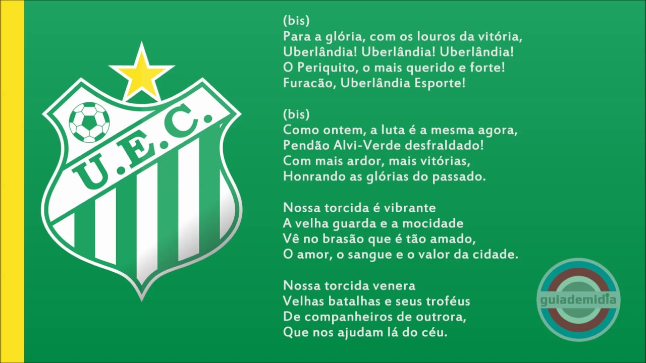 Hino do Uberlândia Esporte Clube ( MG )
