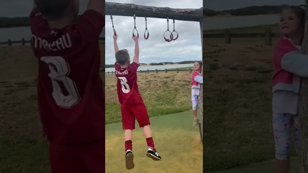 Monkey bar challenge 🙉 #monkeybar