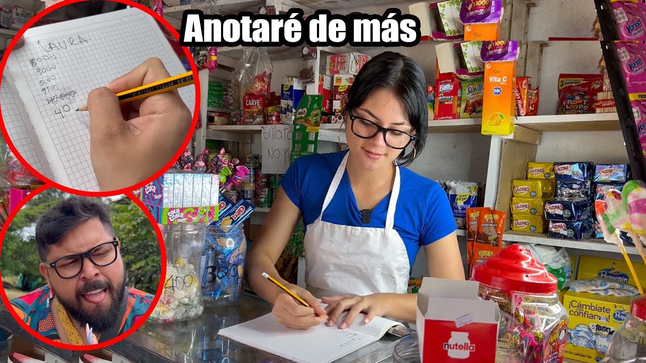 anotaba de más a los clientes de la tienda sin pensar que ellos harían esto ✍️