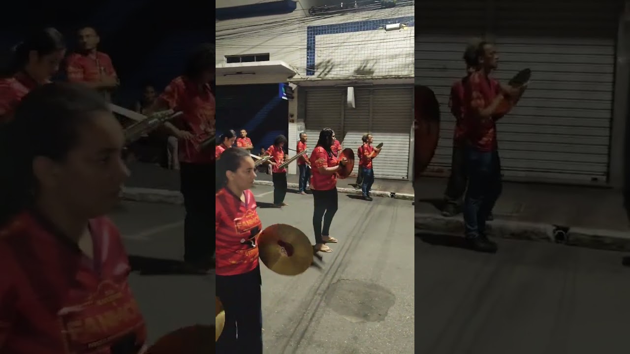 Fanmosa fanfarra Moreira de souza Primeiro ensaio de 2026
