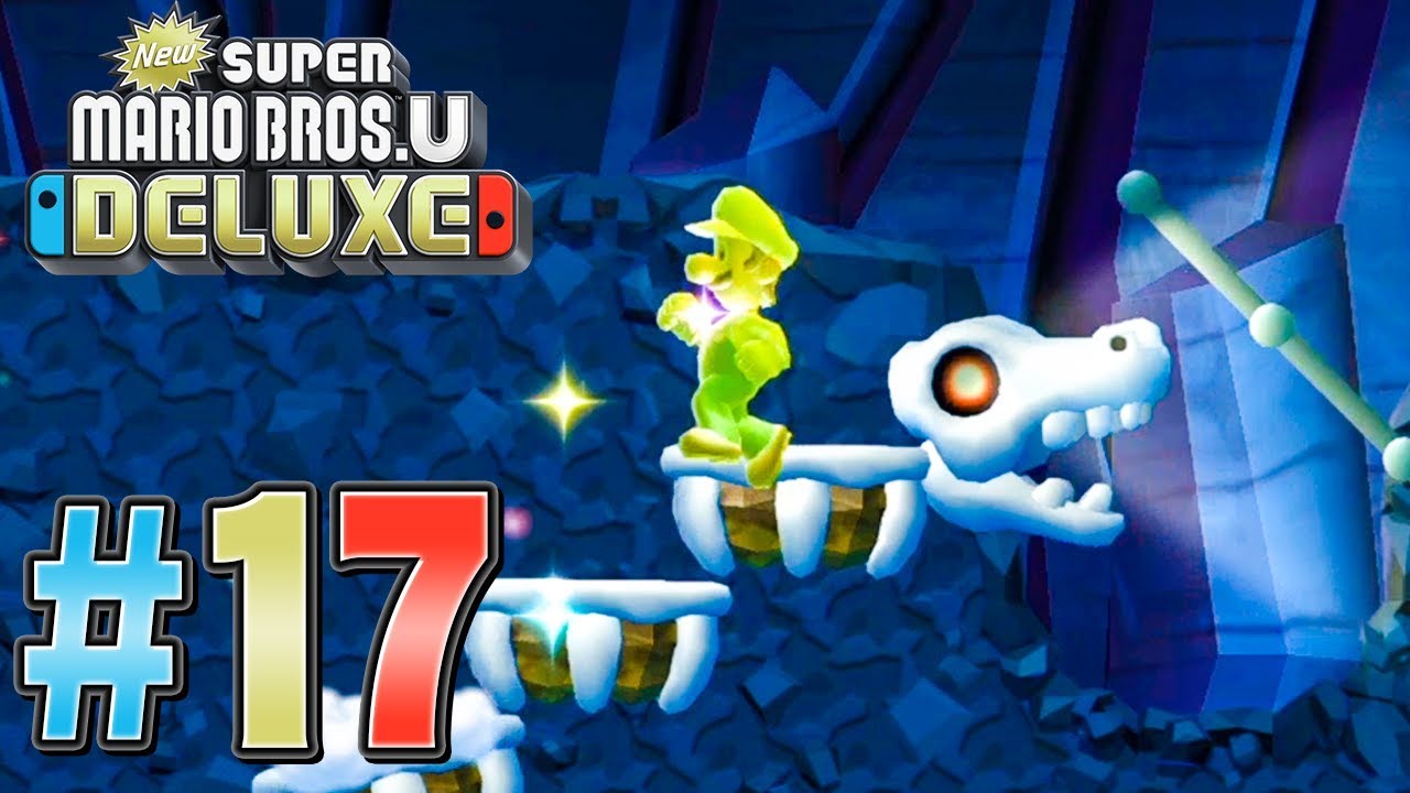 恐怖！暗闇のジェットコースター『New スーパーマリオブラザーズ U デラックス』を実況プレイpart17