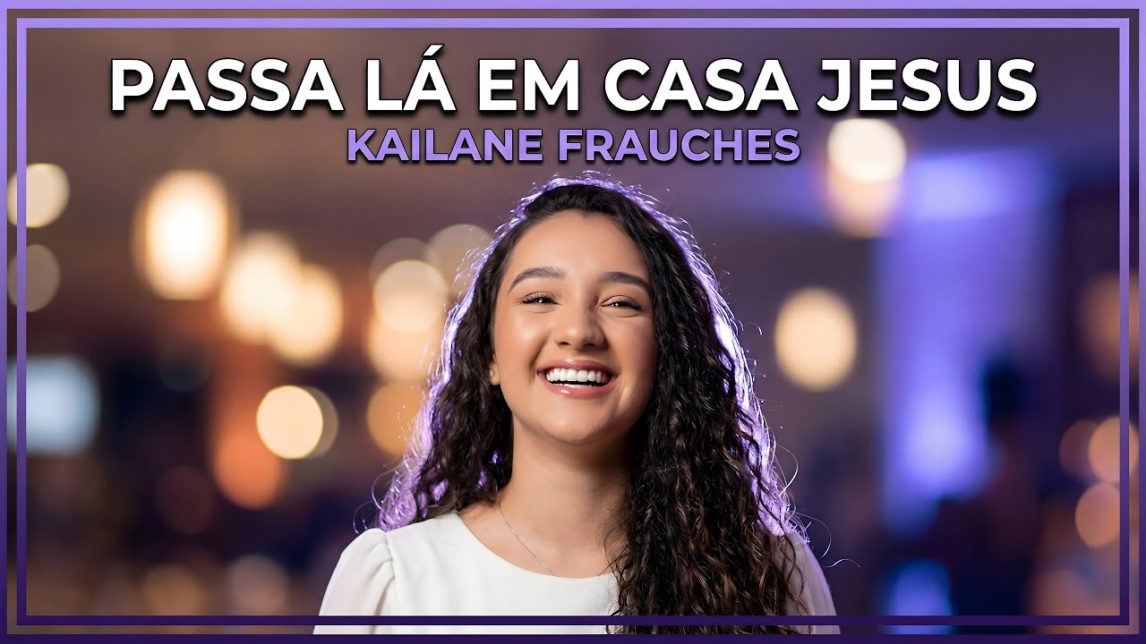 Passa Lá em Casa Jesus - Kailane Frauches (Versão Rock Pop) 🎸🔥 #RockGospel #Cover #123gospelmusic