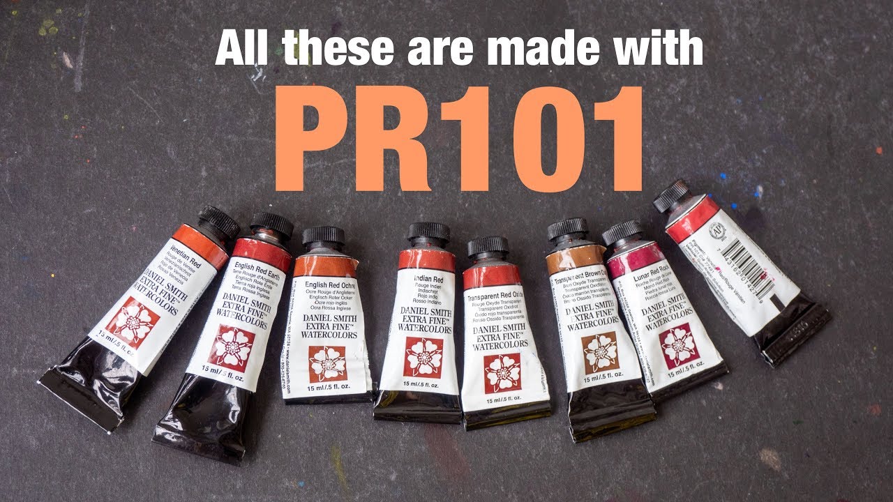 PR101 pigment comparison