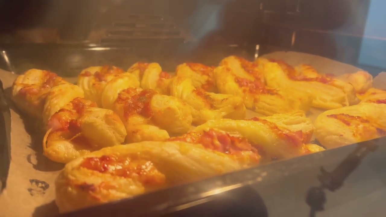 Calm and Cozy Morning At Home | Home made puff pastry | Making Bibimbap | Baking