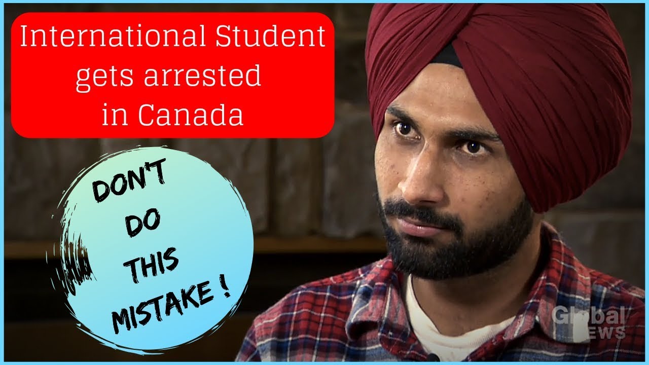 Indian Student ARRESTED in Canada,  might be deported !
