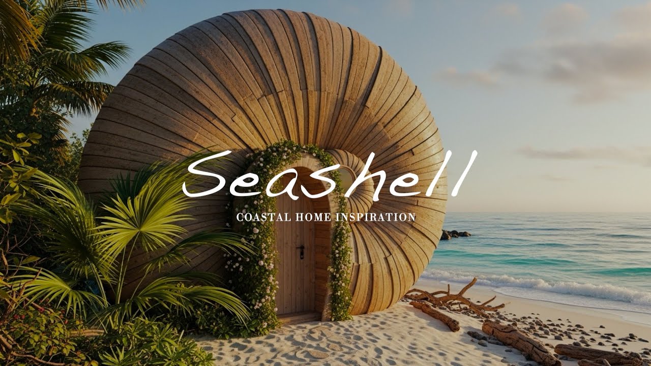 Seashell Cabin Design: Organic Curves for a Cozy Retreat