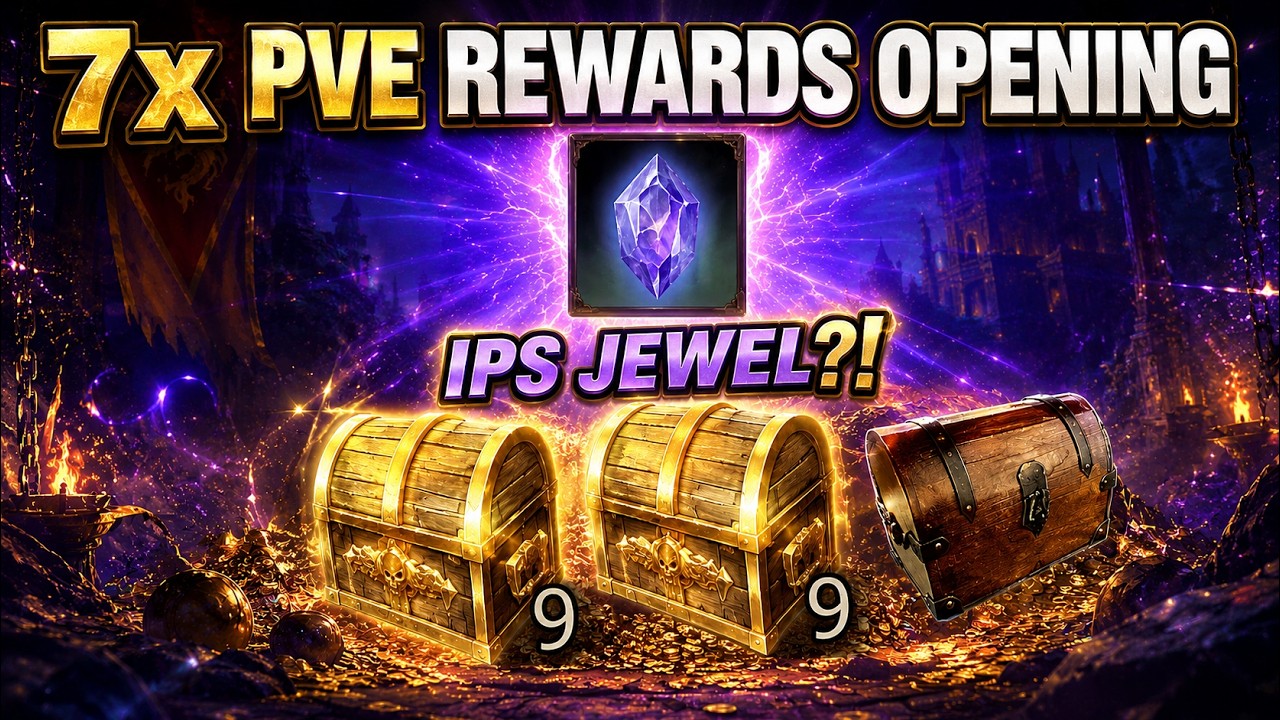 DRAKENSANG ONLINE | 7x PVE Rewards Opening (2026) | Lite IPS Jewel RNG Test