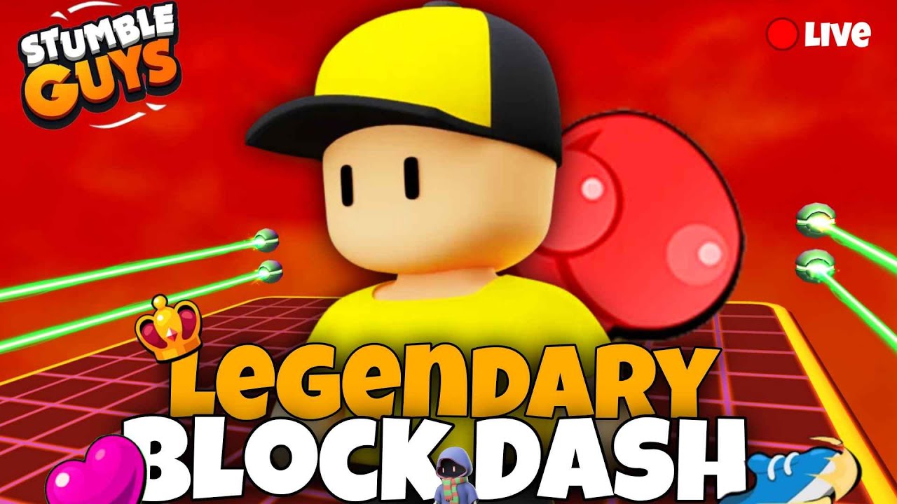 Stumble Guys Live BLOCK DASH TEAM MATCH | Stumble Guys Live Now #stumbleguyslive #stumbleguys