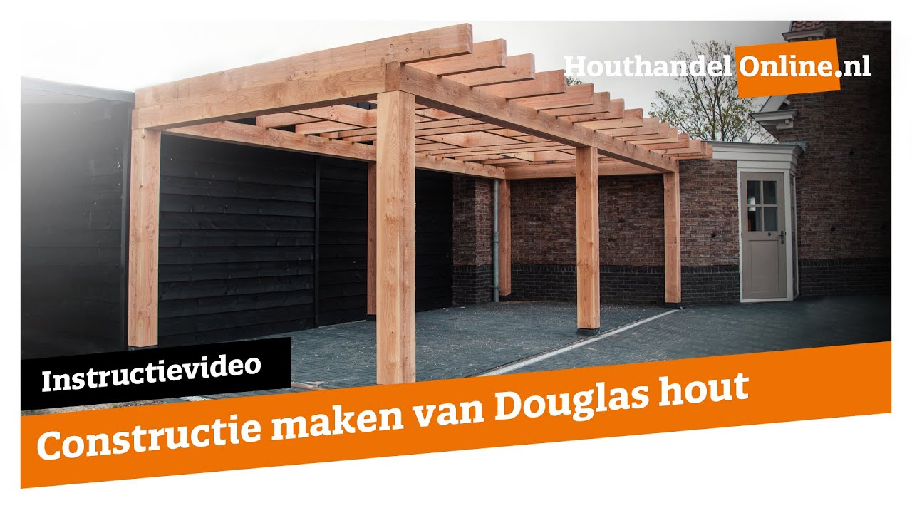 Constructie maken van Douglas hout — Houthandelonline #12