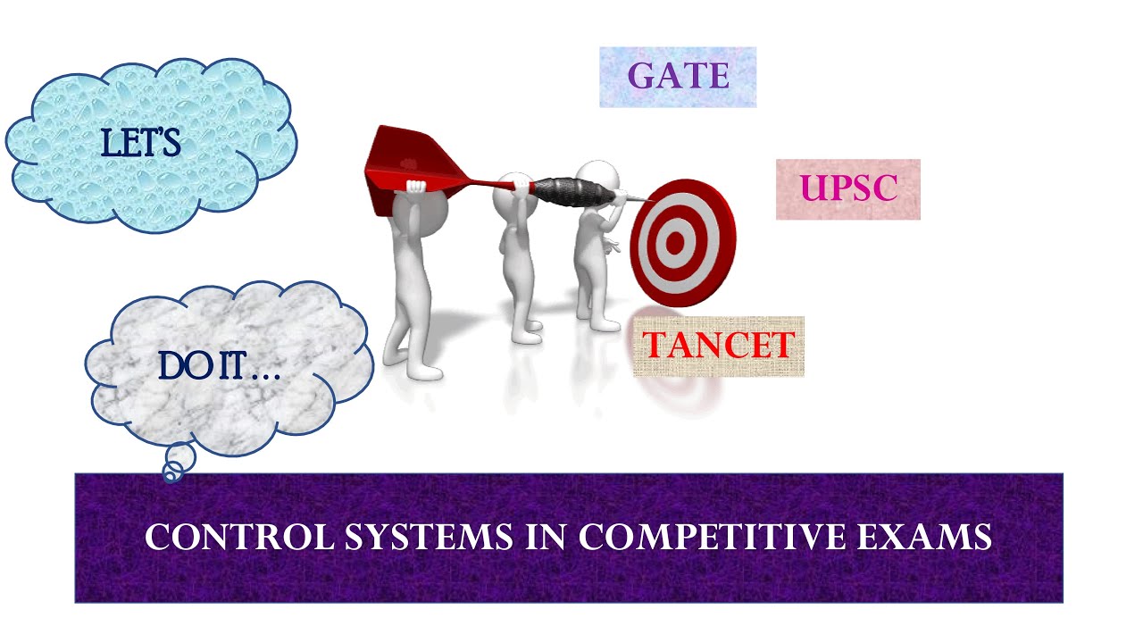 Control Systems in Competitive Exams | PART 1 - GATE, TANCET, UPSC